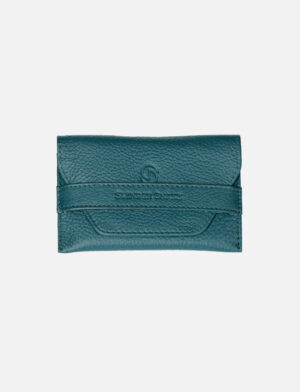 Concert Card Leather Wallet - Sea Green