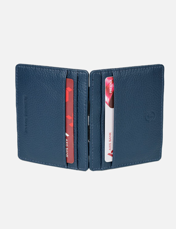Magic Leather Wallet - Blue