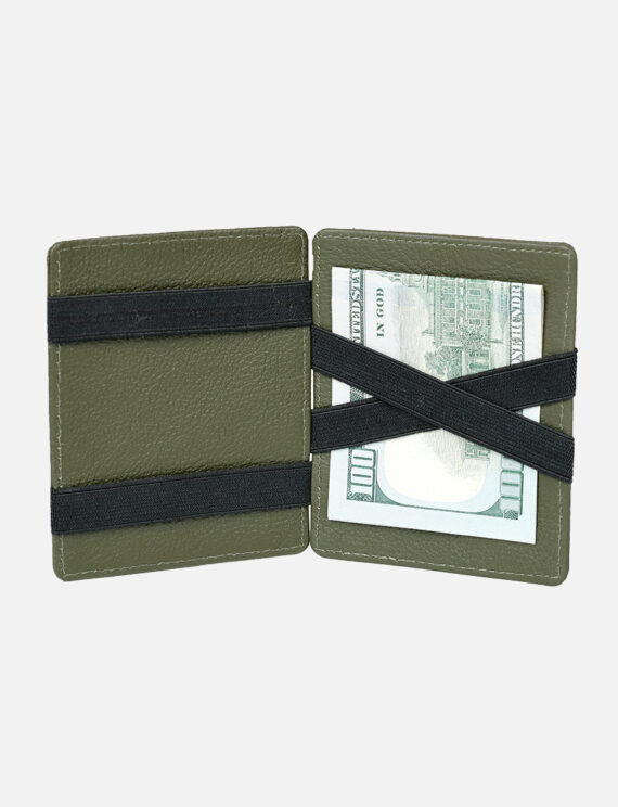 Magic Leather Wallet - Green