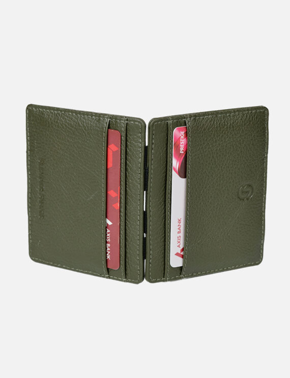 Magic Leather Wallet - Green