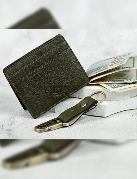 Magic Leather Wallet - Green